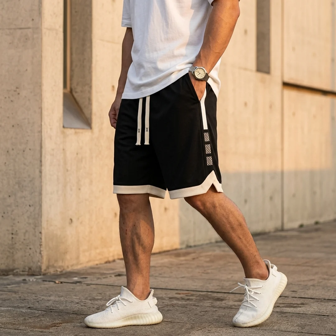 Bermuda Sport Line en negro.